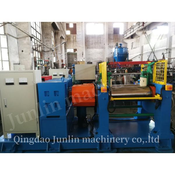 China XK-230 Two Roll Open Rubber Mixing Mill Machine Customized Color factory