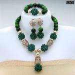 Cheap African Beads Jewelry Sets Senegal/ghana Wedding Handmade Jewelry Women's