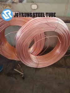 China BHG2 Double Wall Steel Tube ASTM A254-97 4*0.6mm Bending Copper Bundy Pipe factory