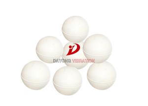 China Vibration Sieve Dedicated Custom Bouncy Balls Rubber / Silicone Material factory