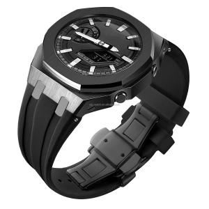 China Casio Watch Modified Case Luxury Stainless Steel Watch Case And Band For Casio Ga2100 factory