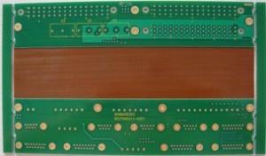 China 6L Soft Hard Combination Flexible Rigid PCB For High Speed Rail Products factory