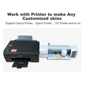 Daqin IDSKIN Fully Automatic Screen Protector Cut Plotter Machine Customized Tpu