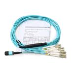 8 Core 12 Core Fiber Cable Patch Cord Male Female Fanout Breakout MPO MTP To LC
