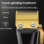 Professional USB Rechargeable Cordless Hair Trimmer 6500RPM High Power Motor