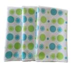 Kitchen Tea Towel Dish Cloths Microfiber Printed Plain Solid Color