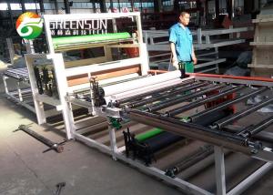 China PVC / Aluminum Foil Laminated Gypsum Ceiling Tile Production Line With PLC Control System factory