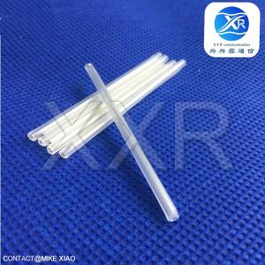 China Africa PE EVA Fiber Optic Heat Shrink 60mm Splice Sleeves Transparent 100PCS factory