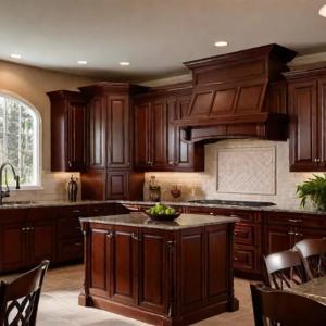 China New Model Pantry Organizer Storage Wood Classic Millwork Wall Durable Kitchen Cabinets for Indoor factory