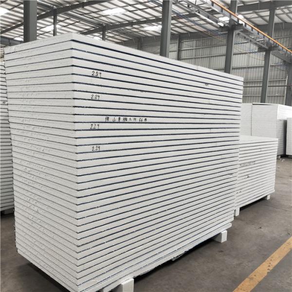 10kg EPS sandwich container house wall panel 1150-50-0.376mm greywhite steel