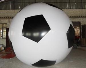 China Inflatable advertising balloon / inflatable giant helium sphere / flying football balloon factory