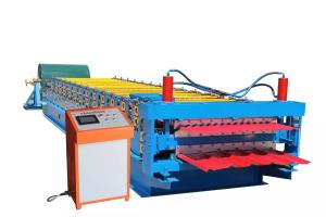 China Good quality factory directly trapezoidal Steel roof panel Sheet roll forming machine factory