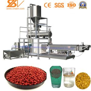 China Floating Fish Feed Pellet Making Machine Extruder Multi Functional on sale
