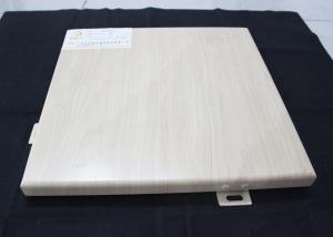China Superior Acid Resistance Aluminum Wall Panel , Aluminum Exterior Facade Panels factory