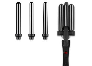 China Professional Interchangeable Hair Curler Wand Set With Ceramic Barrels factory