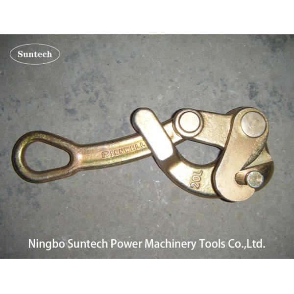 10KN Single Cam Come Along Clamp Earthwire Grip For Stranded Wire GJ25 -50