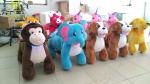 Hansel amusement park children plush battery operated zoo animal for sale