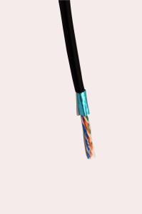 China 23 AWG 4 Pair Cat6 UTP Cable , CMX/CMR Category 6 Direct Burial Cable factory