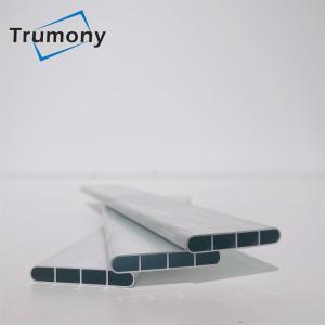 China 3003 Extruded Aluminum Radiator Tubing Harmonica Shaped factory