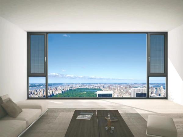 Customizable Aluminum Casement Windows for Office Buildings with Soundproof