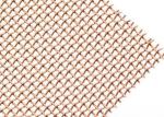 Coarse Copper Woven Wire Mesh For Dressing Up House Openings From 0.053" To 0