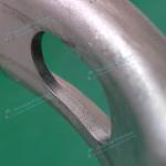 Customized 2.0mm SS409 prototype metal stamping used for vehicles