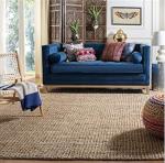 Home Office 6mm 2500gsm Flat Weave Natural Soft Sisal Carpet