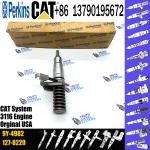 Excavator Parts E110B E120B 3114 E200B 3116 Engine diesel fuel injectors 9Y-4982