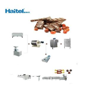 China Multifunctional Automatic Chocolate Making Machine Stainless Steel 250kg/h factory