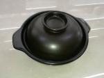 Restaurant Porcelain Dinnerware Sets / Porcelain Pots Iron Plate with Wood Stand