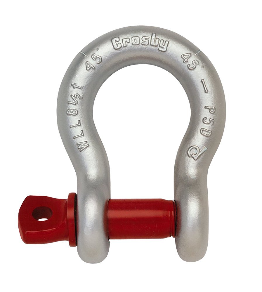 Retail Industry Carbon Steel 5/8 Bow Shackle with Galvanized Screw Pin