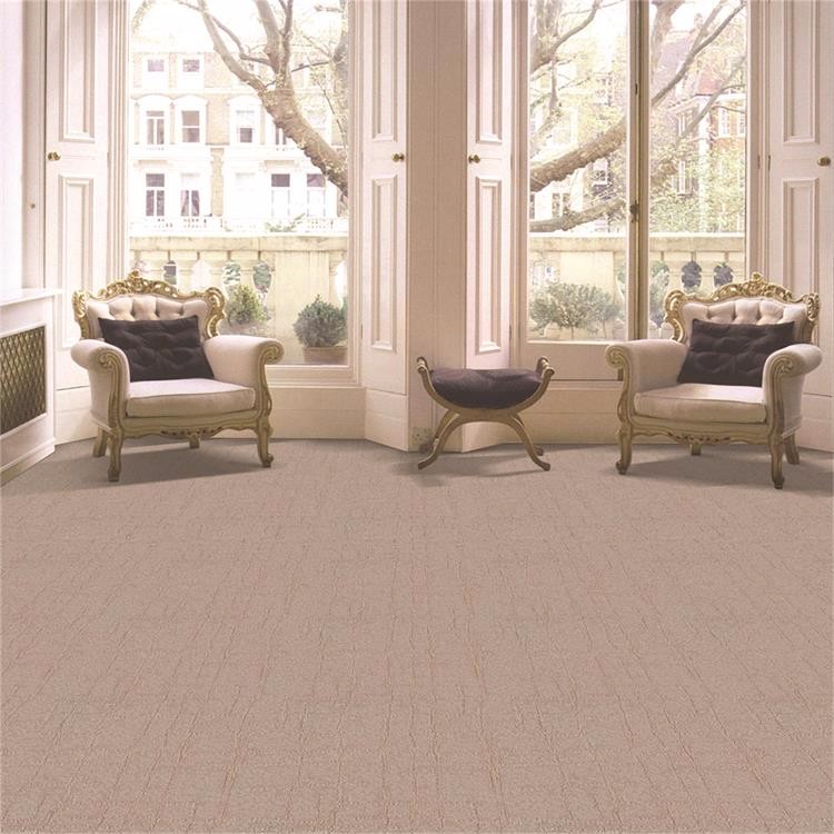 Shaggy Maroon Red 100%nylon floor carpet for star hotel