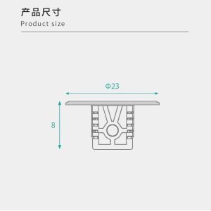 Versatile Shelf Support Pegs OEM For Glass Essential Furniture Hardware