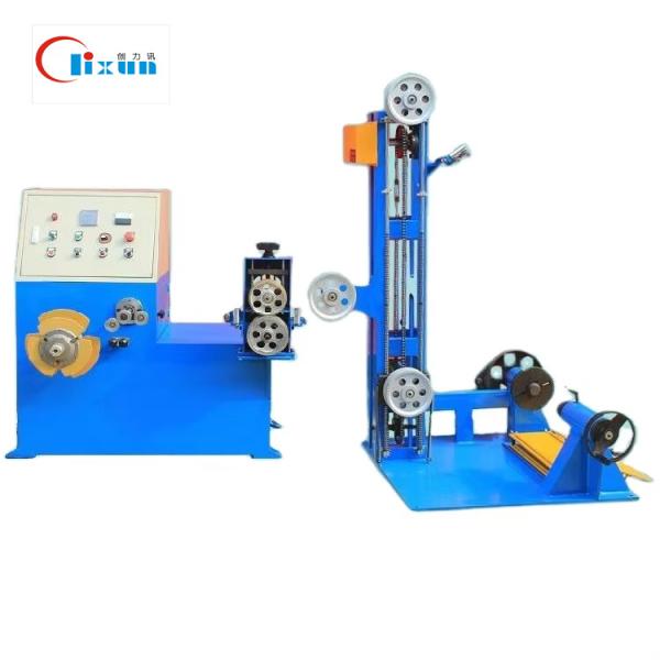 FTTH Drop Cable Cutting Machine Coiling Machine For Outdoor Fiber Optic Patch