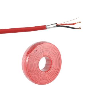 China US Standards Fire Resistant 2 Core PVC Jacketed Communication Cable 1x2x0.5 Screened factory