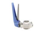 DN100 Plastic Gripper Handle Forged Sanitary Butterfly Valves