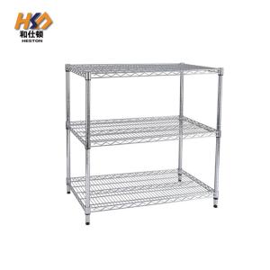 China Restaurant 12 X 24 5 Tier Adjustable Wire Metal Shelving Storage Rack ISO9001 factory