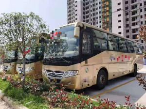 China ZK6120 53 Seater Coach Yuchai Engine Bus 2012 Mileage 90000km factory
