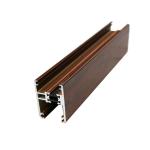 Wood Finish Wardrobe Aluminium Profile Fair Corrosion Resistance For Window /