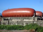 500 Tons 1.0mm Tarpaulin Methane Storage Tank Portable Storage Tank High