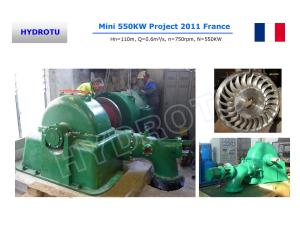 China High-Performance Turgo Hydro Turbine for Medium-Head hydropower project factory