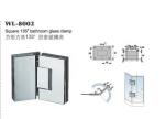 135 degree bathroom shower door stainless steel glass clamp & glass door