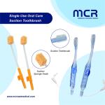 ICU Disposable Suction Oral Hygiene Swab Sponge Toothbrush for Adult