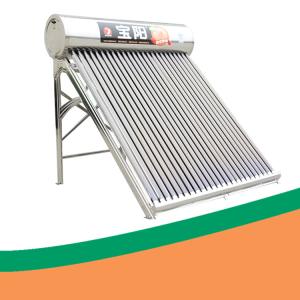 China 24 Tubes Solar Geyser System Non Pressure Solar Water Geyser Eco Friendly factory