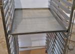 Metal Bakery Cooling Stainless Steel Rack Trolley For Restaurant Kitchen