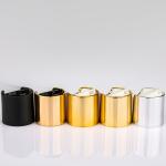 High Quality 28/410 Matte Black ABS Bottle Top Cap For Plastic Bottle Economical