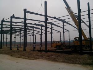China Flexible Design Q345 Large Span Steel Structure Warehouse factory