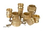 Camlock Hose Coupling Fittings Stainless Steel / Aluminum / Pp / Nylon / Brass
