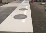 Artificial Beige Quartz Stone Slabs For Kitchen Countertop