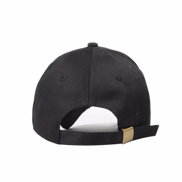 Unisex Curved Brim Promotional Baseball Cap Adjustable Buckle Closure
